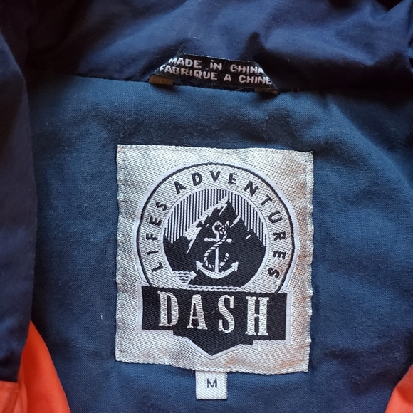 Dash Lifes Adventures Orange Jacket Size M - Picture 2 of 12